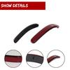 Gtinthebox Red Lens Rear Bumper Reflector Light Tail Light Shell Housings For 2008-2014 Mini Cooper Clubman R55, No Bulb/Socket