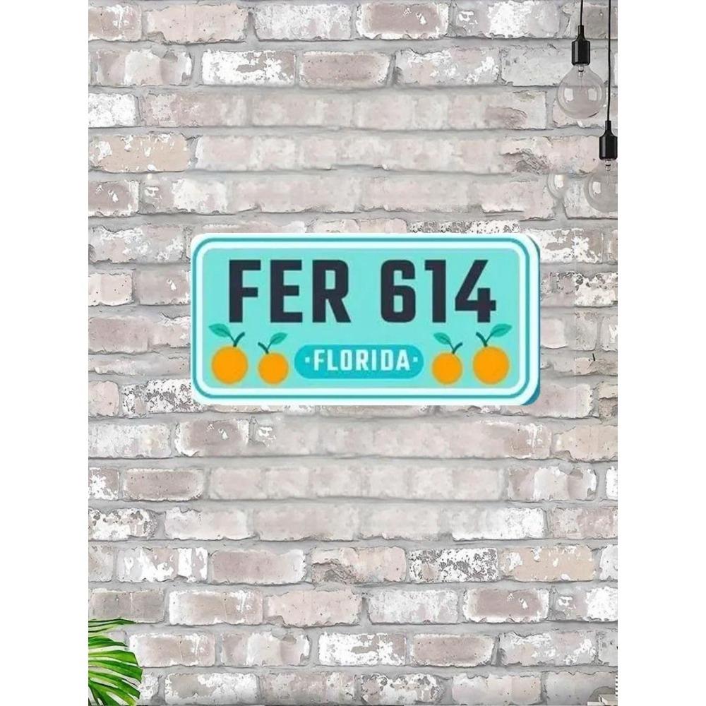 NÁS. registrační značka, USA. SPZ, kovová, 15x30 cm.