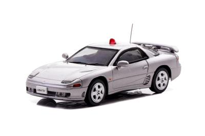 Mitsubishi GTO Twin Turbo Shizuoka Prefectural Police Traffic Mobile Unit Vehicle Complete Diecast Model Car H7640025 RAI'S 1/64 (Z16A) (Unmarked