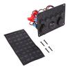 SXR-5 Gang 12V/24V Inline-Fuse Box LED Switch Panel Dual USB Car Boat Truck Camper