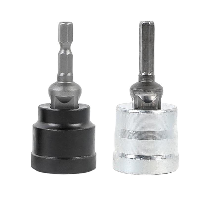 Car Jack Adapter Ball Steel Trailer Jack Drill Adapter Joint Impact Socket Wrench Tool Electric Conversion for RV Camper Boat