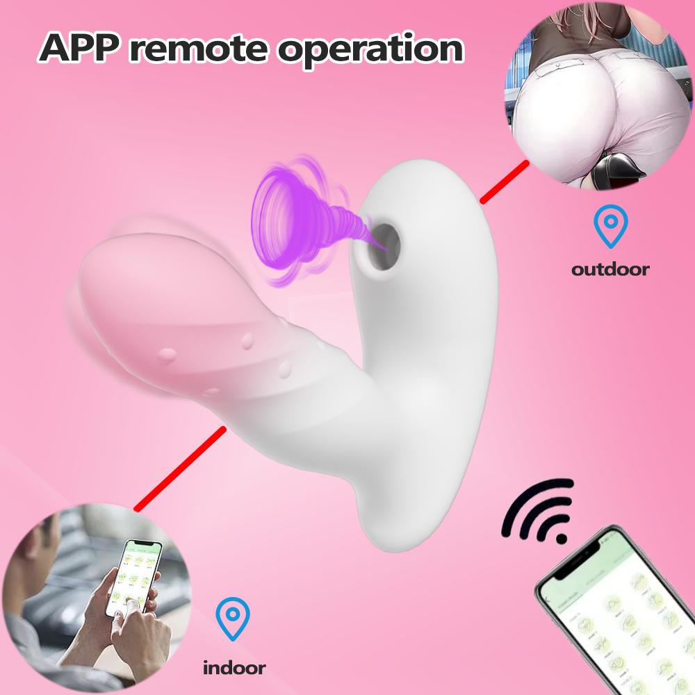 2 In 1 Clitoris 9-speed Sucking Vibrator for Women Vibrating G-spot Orgasm Vagina Stimulator Female Goods Sex Toys for AdultsAPP