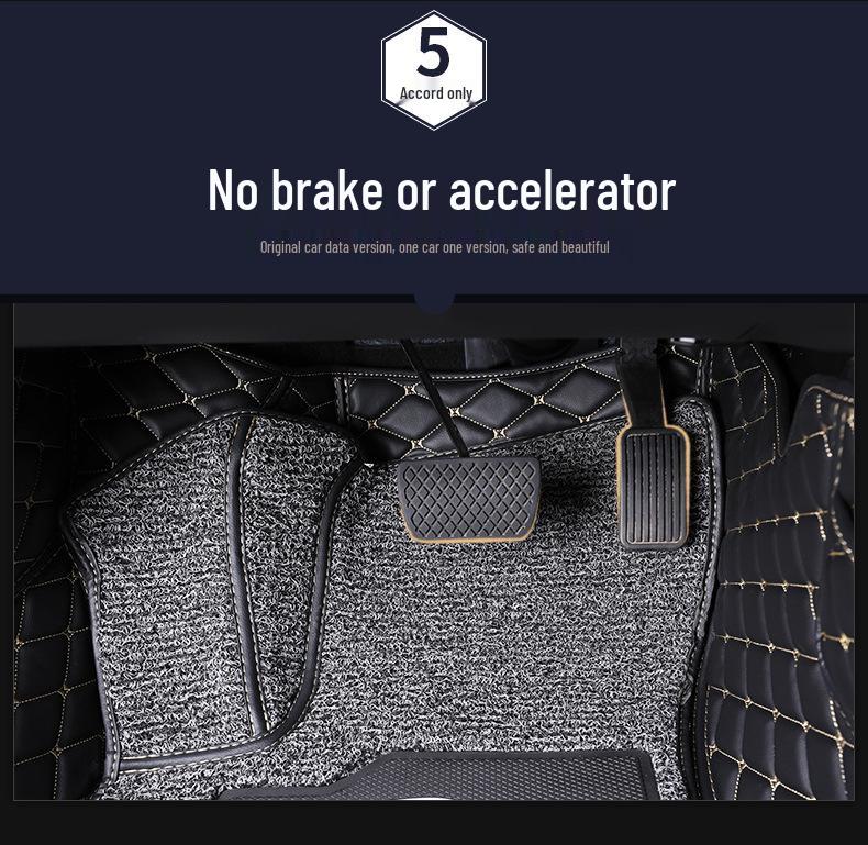 Full Surround Floor Mats for 10th Gen Accord, Compatible with 8th & 9th Gen Accord Models