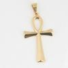 Collana con Pendente a Croce con Catena Regolabile Accessorio per Uomini e Donne Acciaio al Titanio Accessorio Moda Versatile
