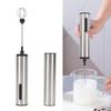 Handheld Milk Frother USB Rechargeable Milk Frother Hanheld Stainless Steel Portable Hand Frother Wand Drink Mixer Egg Beater