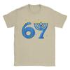 Casual Funny Six Seven 67 Meme Sarcastic Hanukkah Chanukah Unisex TShirts Unisex Crewneck 100 Cotton T Shirts  Short Sleeve Tees Top