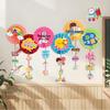 Kindergarten Back-to-School Classroom Ceiling Banners & Decorations