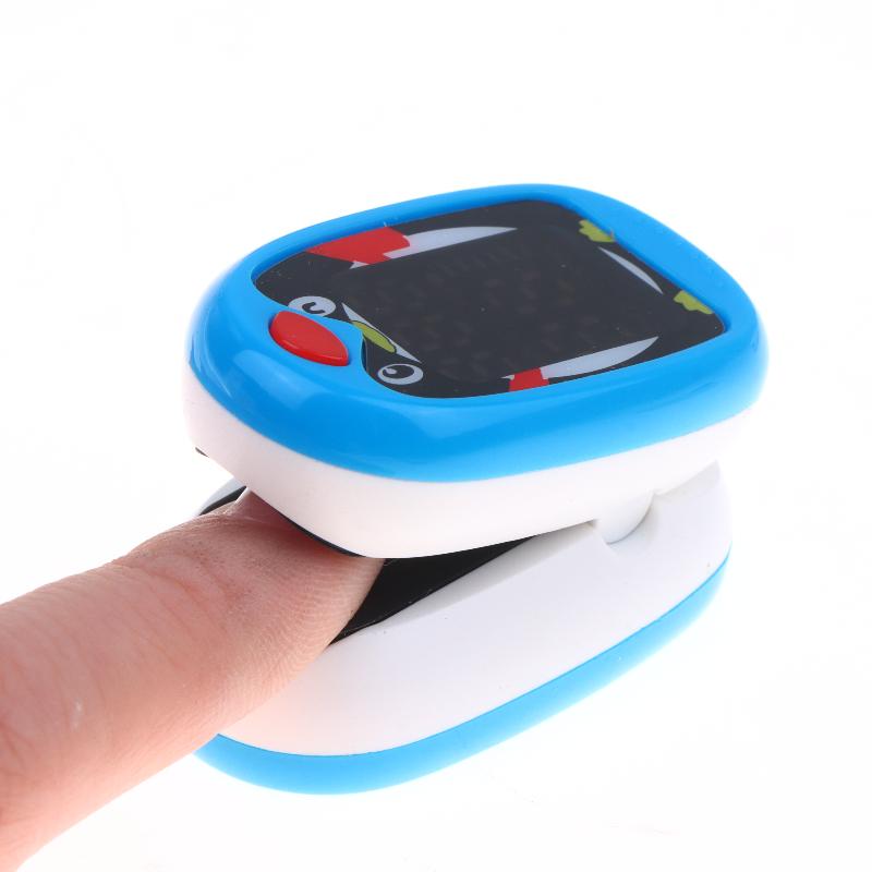Kids Fingertip Pulse Oximeter Led Display Accurate Fast Reading For Children Health Monitoring Oxygen/Pulse Rate Measurement