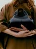 Polene Cloud Bag Dumpling: Genuine Leather Single Shoulder Crossbody Handbag. In Stock.