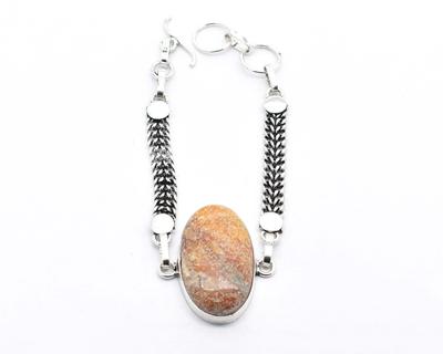 Jasper Gemstone Handmade Bracelet Jewelry 12 Gms BR 348