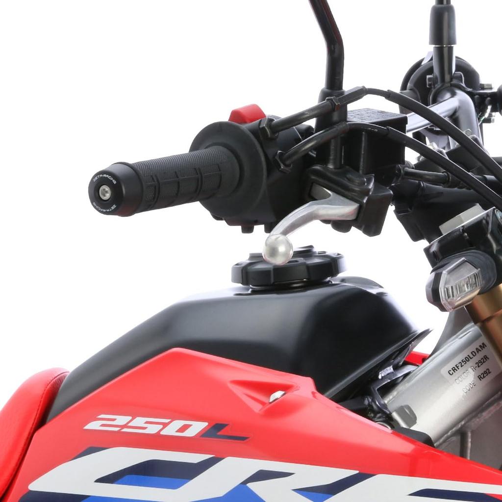 ZETA Racing Bar End Slider, Grip, Throttle Tube, Protection, Compatible Handlebar Inner Diameter 0.5