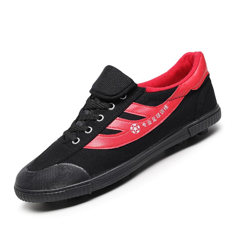 

Professional Football Shoes Men Anti-Slip Training Shoes Breathable Canvas Men S Sneakers Wear-Resistant Men Running Shoes Flats 38