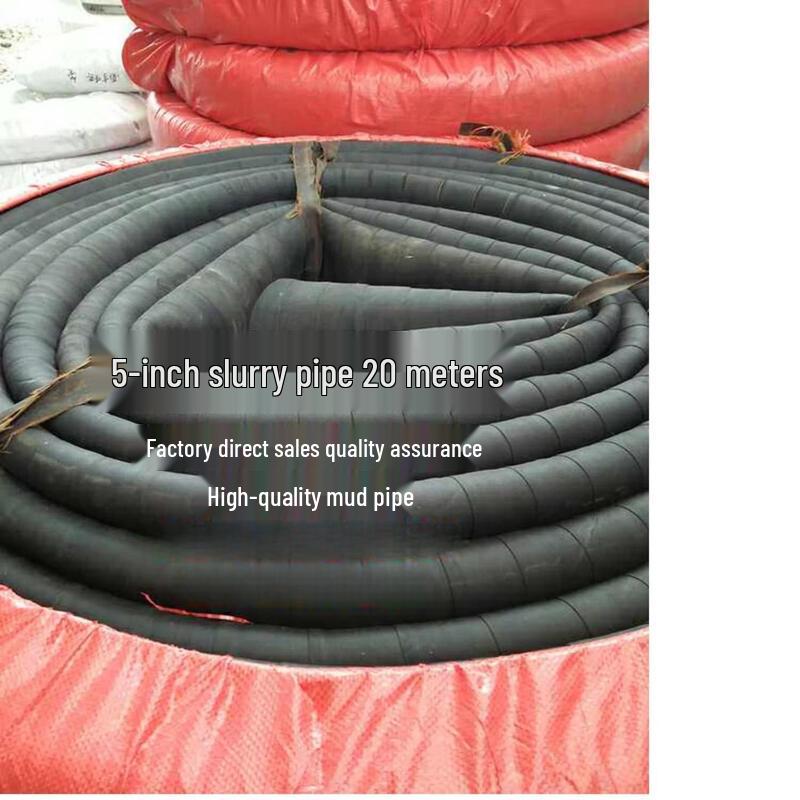 Jun Ding Ying 76mm Black Oil-Resistant Fabric Reinforced High-Pressure Hose