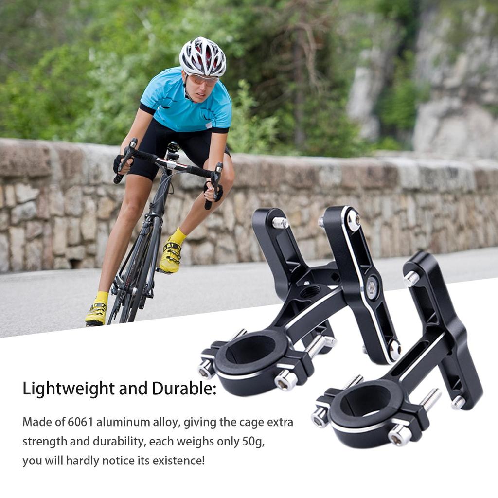 Bike Water Bottle Holder Lightweight Aluminium Alloy  Bottle Cage for Road Mountain Bikes