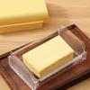 Plastic Butter Dividing Storage Box Sealed Butter Splitting Box Butter Tray  Refrigerator