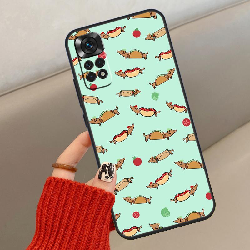 

Dachshund Dog Case For Xiaomi Redmi Note 14 13 12 11 10 15 Pro Plus Cover For Redmi 15 C 13C 10C 12C 14C Redmi Note 9