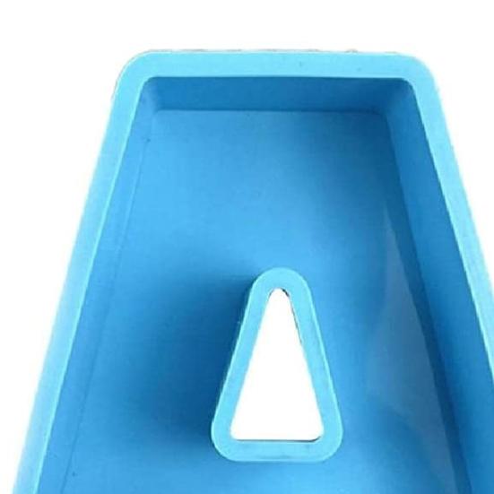 1Pcs Alphabet Mould Large Size Not Easy to Break Silicone Letter A to Z 3D Mold Decoration for Party Decoration