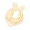 50x50cm Women Solid Square Scarf Single Performance Boy Girl Small Simulation Silk Scarves Flight Attendant Party Gift