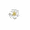 Flower Shape Button Covers Clothing Decoration Flower Button Covers Pearl Sleeve Button Clip  Cloth