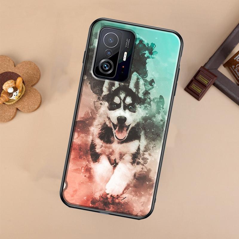 Alaskan Husky Dog Cute Puppy Case For Xiaomi 14T 11T 12T 13T Pro 13 14 Ultra POCO X7 Pro X3 X5 F3 F5 F6 M6 X6 Pro Cover