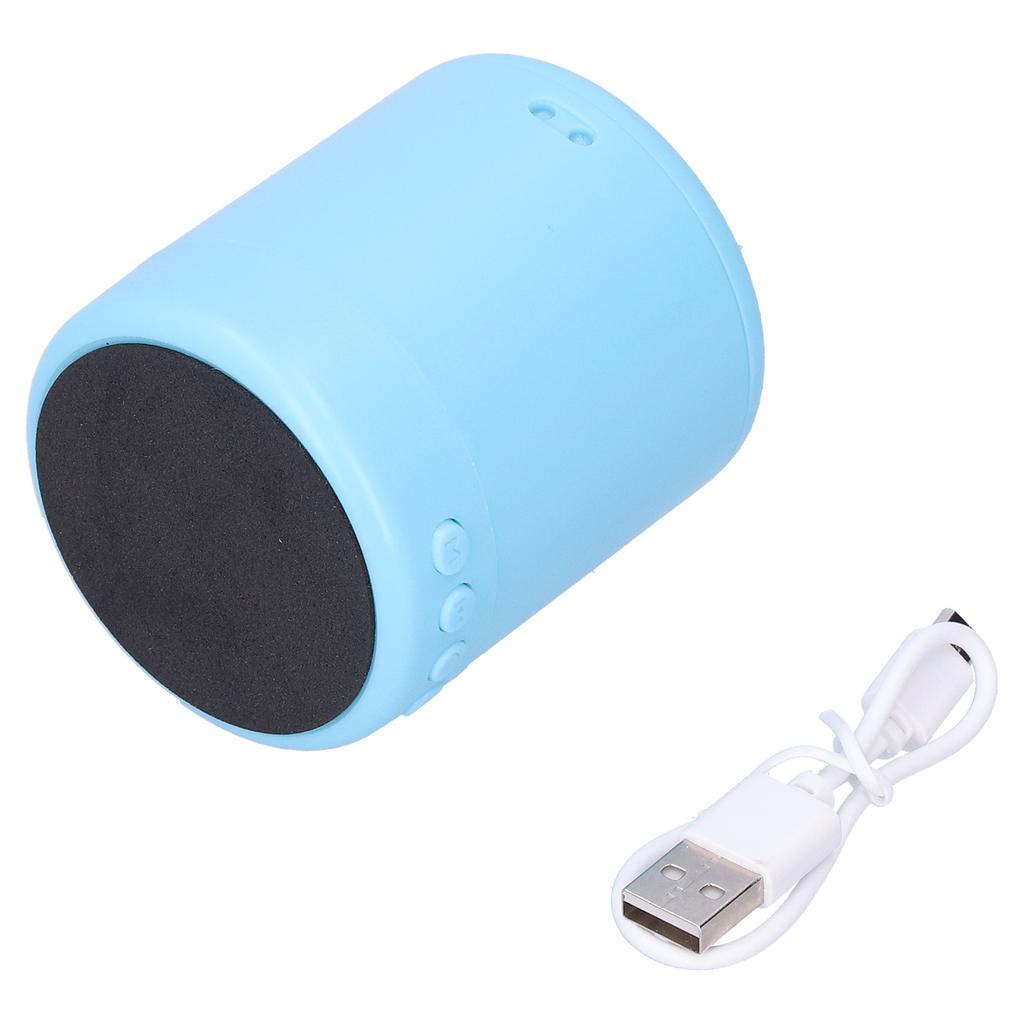 Wireless Bluetooth Speaker Outdoor Portable Mini Hifi Loudspeaker Box USBMemory CardFMBlue