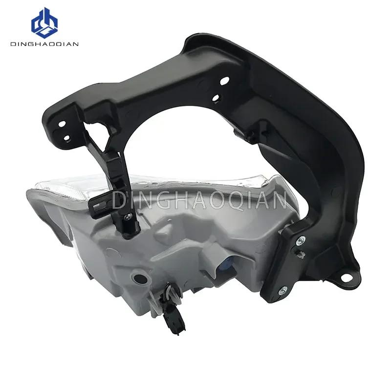 LED DRL LED Fog Lights for Toyota Highlander 2014 2015 2016 2017 2018 Headlight Driving Lamps Front Bumper Fog Lamp Fog Light