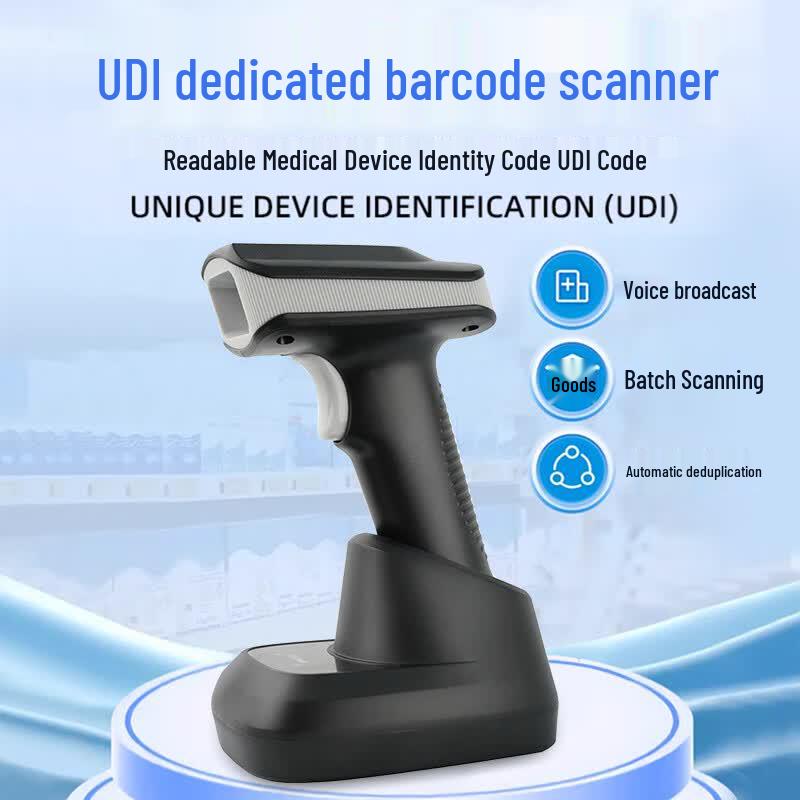 DICOALG Kabelloser 1D Barcode-Scanner für Pharma & Medizin