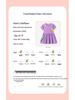 Little Maven Girls' Cartoon Short-Sleeve Summer Dress - European & American Style.