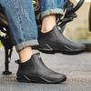 Water Shoes Popular Japanese and Korean Short Rain Shoes Men and Women Couples Soft-soled Non-slip Rain Boots Waterproof Glue Shoe Cover Shoes