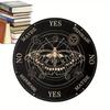 1 adet 2d Düz Ahşap Ouija Tahtası - 20cm Ahşap En Cadı Kehanet Tahtası Cadı El Sanatları Malzemeleri Falcılık Oyuncakları Karar Verme Sarkaç Cadı Altarı