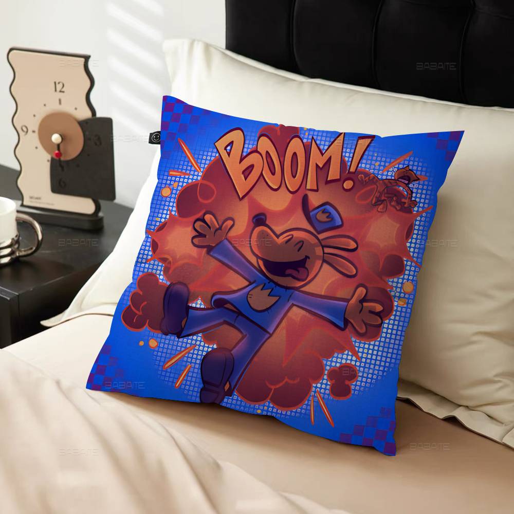 Dog Man Anime Cushion Cover Pillow Cover Decor Pillowcase Printed Cushion Case for Couch