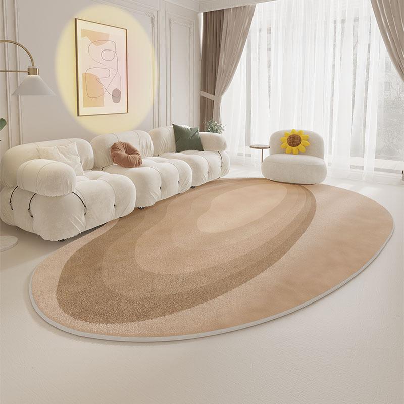 Unregelmäßiger Wohnzimmerteppich Schlafzimmer Bettvorleger Couchtischteppich Haushalt Langlebig und Pflegeleicht
