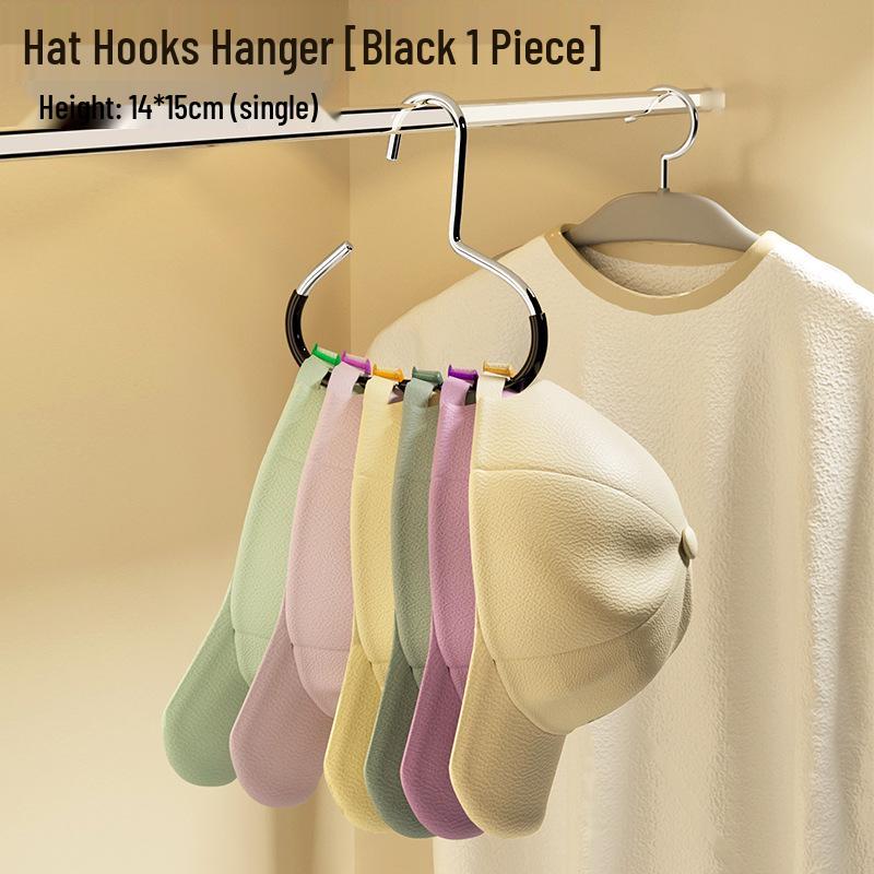 

Multi-functional Ring-shaped Hat & Clothes Hanger for Hats, Scarves, Shawls & Belts Storage 14x14.5x0.5 чёрный