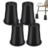 4Pcs Furniture Riser Round Rubber Sofa Riser Adjustable Bed Leg Extender Stand Heavy Duty Bed Lifts Risers For Bed Chair Leg