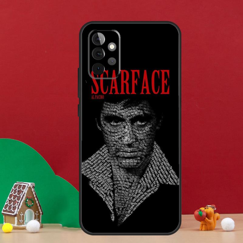 Scarface Tony Montana Film Case For Samsung Galaxy A56 A33 A13 A36 A23 A52 A32 A12 A54 A34 A14 A16 A53 A15 A35 A55 A17