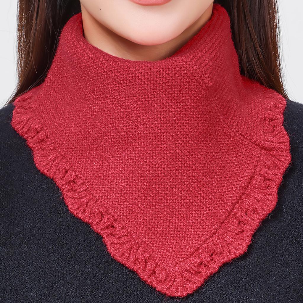 New Detachable Knitted Turtleneck Fake Collar For Women Neck warmer Autumn Winter Warm Cover Head Neck Knitting False Collar