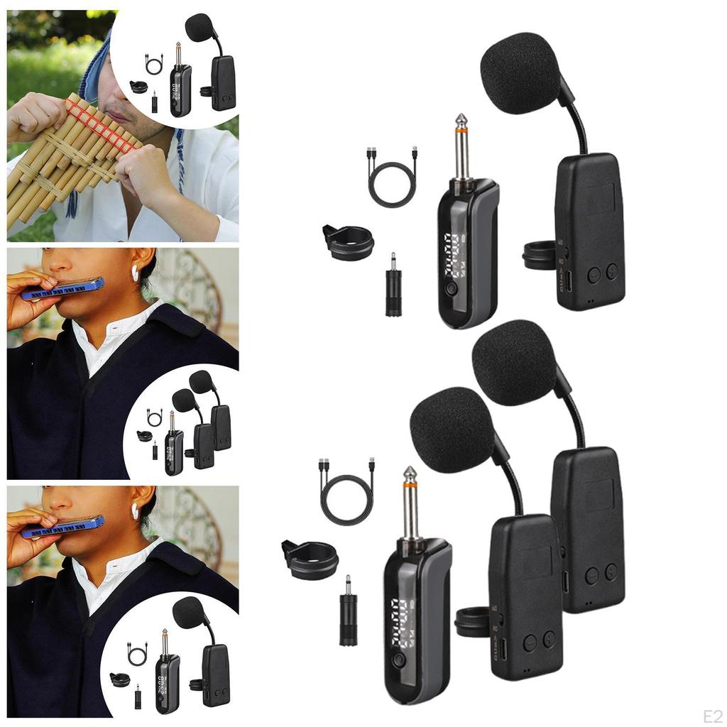 Instrument Audio Receiver and Transmitter Pickup for Musician