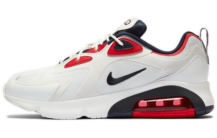 

Nike Air Max 200 White Red Obsidian CT1262-101 42