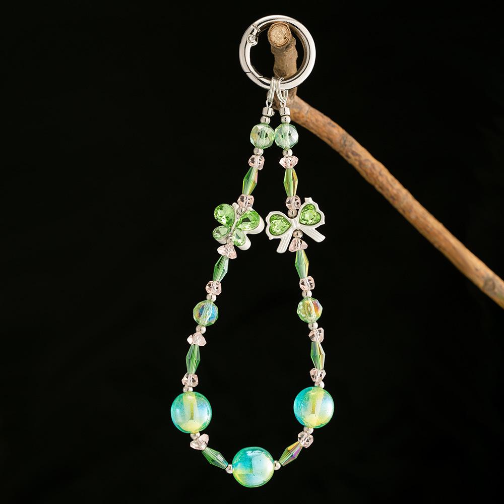 

Luxury Crystal Mobile Phone Charm: Alloy Pendant with Influencer Style