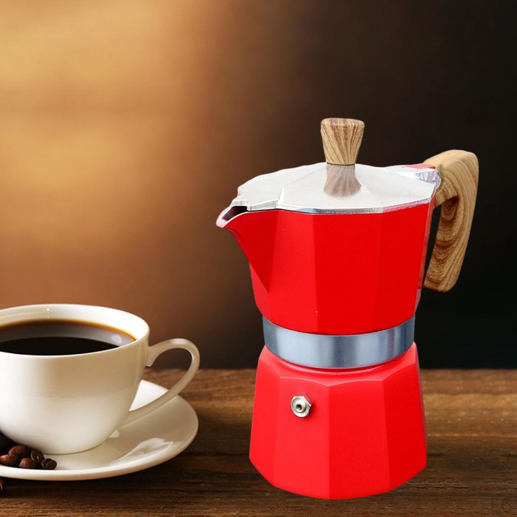 Coffee Maker,Aluminum Percolator Pot,Durable Espresso Maker