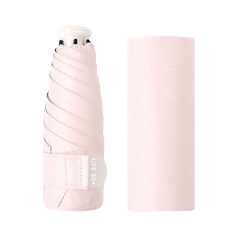 Waterproof Ultraviolet Protection Umbrella 5 Folding Ultralight Pocket Parasol Sun Protection