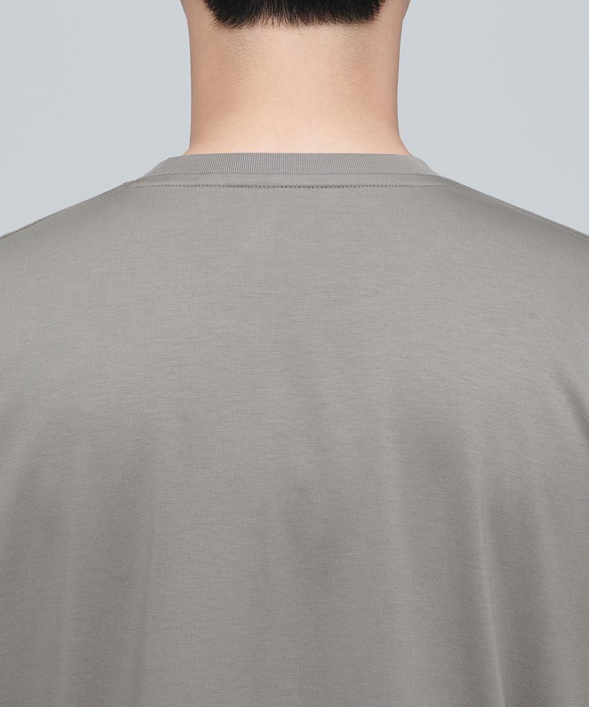 MUSINSA STANDARD Supima Relaxed Crew Neck T-Shirt [Dusty Beige]