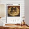Weird Cats In Renaissance 2026 Wall Calendar 12 Medieval Cat Art Paintings Monthly Calendar