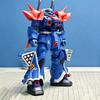 HG 1/144 MS-08TX Blue Red Mecha Assembly Model Kit With Giant Sword Accessory Articulated Collectible Desktop Decor Boxed Toy