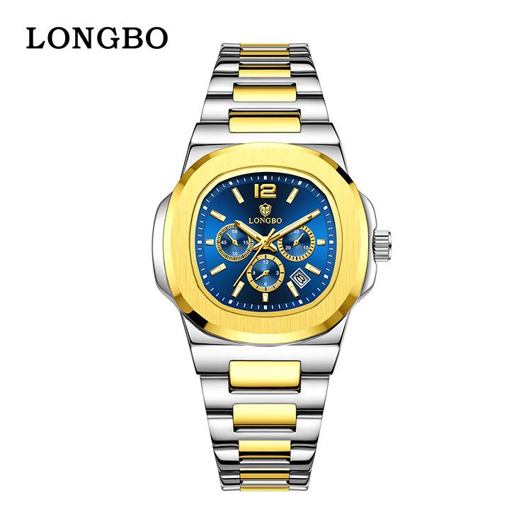 Longbo Classic Men's Waterproof Luxury Business Wristwatch 83882