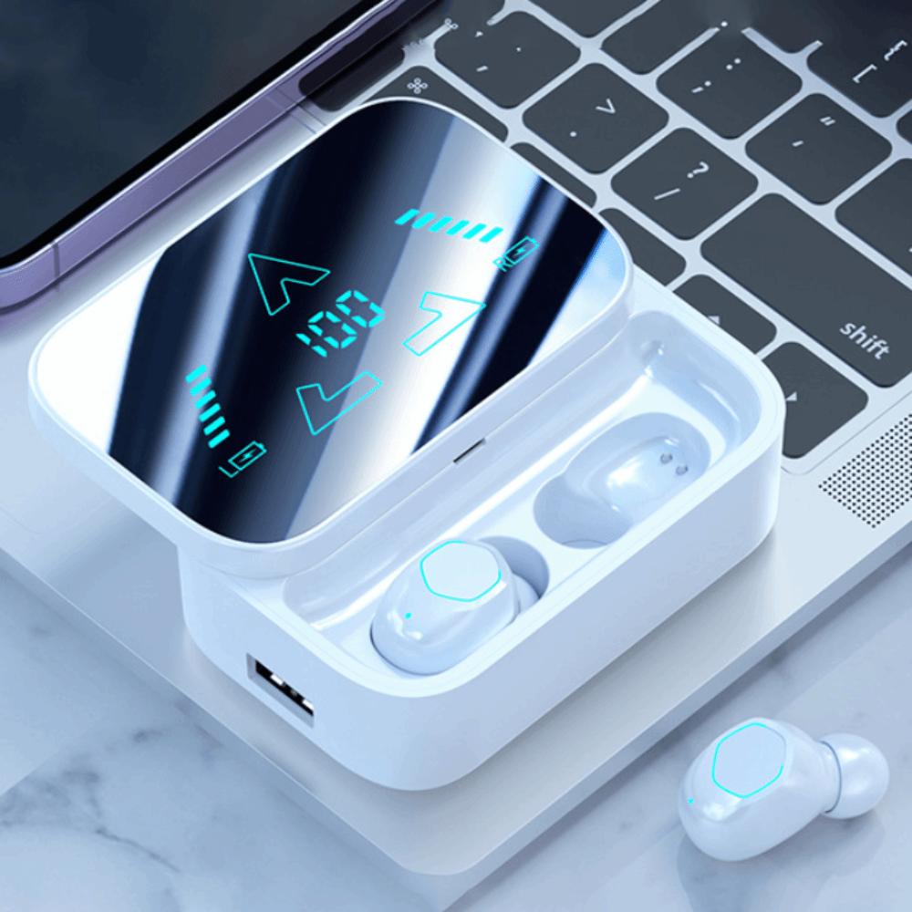 LED Display Wireless Bluetooth Earphones Noise Reduction Bluetooth Headphone Sports