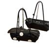 Tote Bag with Fashionable Polka Dot Color-blocking Design, with A Zipper Closure, Suitable for Carrying on The Shoulder or As A Handbag.