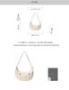 Nanfeng's new products are presented in the middle of the year, milk fu cloud dumpling bags, women's canvas crescent bags, crossbody bags