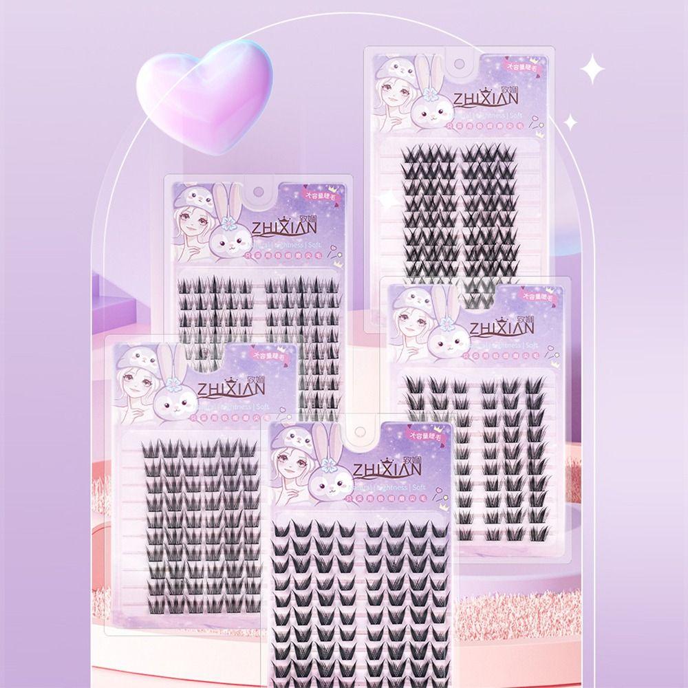 Glue Free Sunflower False Eyelashes Eyelashes Extension 3D False Eyelashes Cat Elf Eyelashes  Men