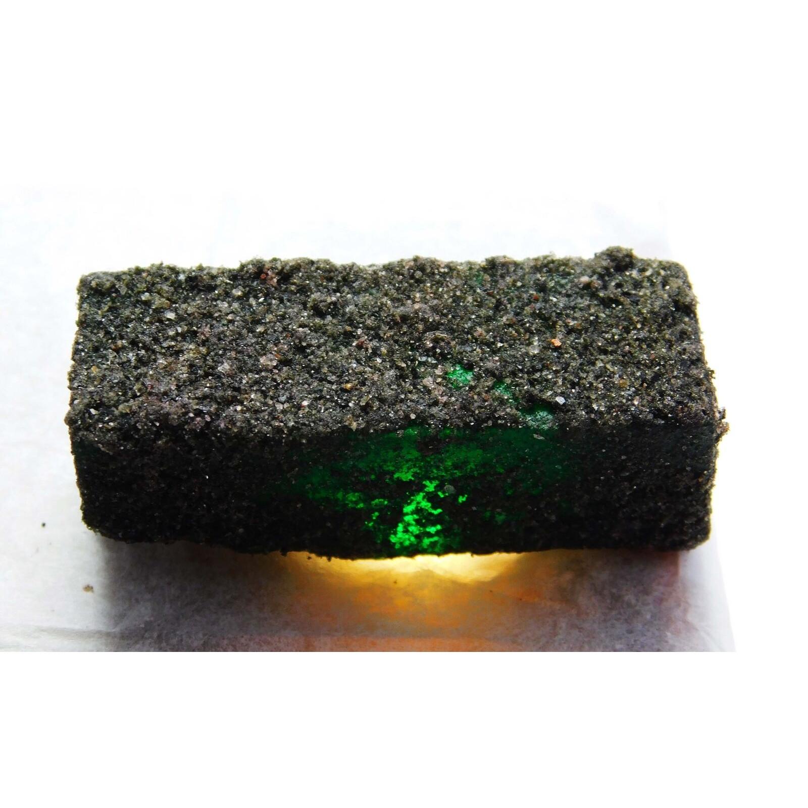 

100 Ct CERTIFIED Natural Green Emerald Raw Rough Loose GEMSTONE For Collection 43.1 mm Approx. зелений